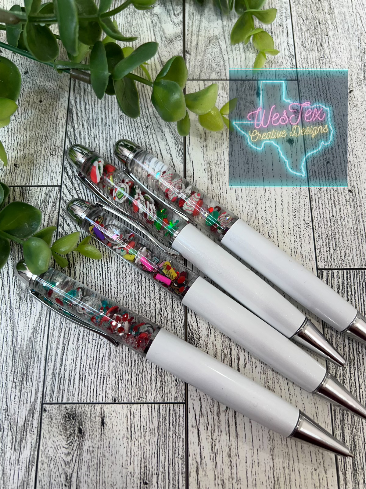 SNOWGLOBE PENS