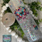 BELIEVE BUTTERFLIES - 20 OZ GLITTER GLASS CAN