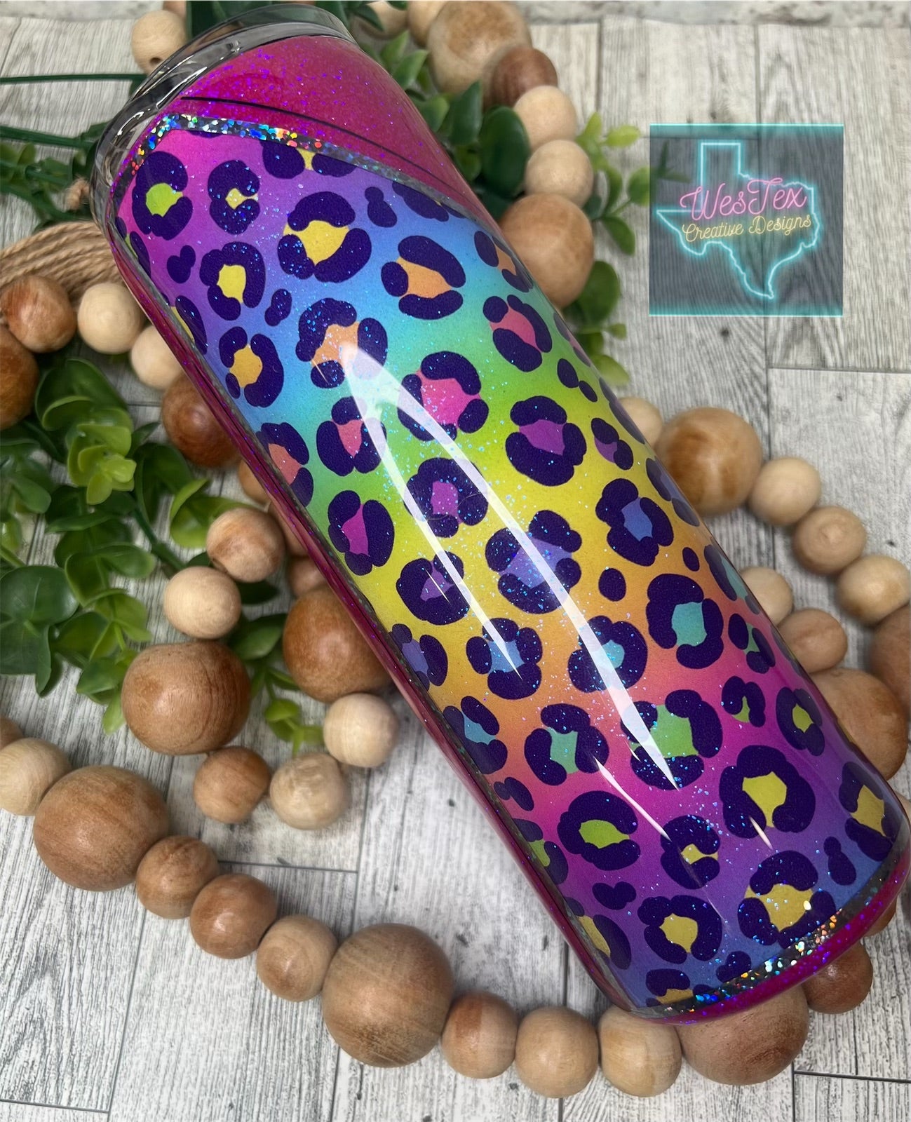 MAMA LEOPARD- 20 OZ STAINLESS STEEL TUMBLER