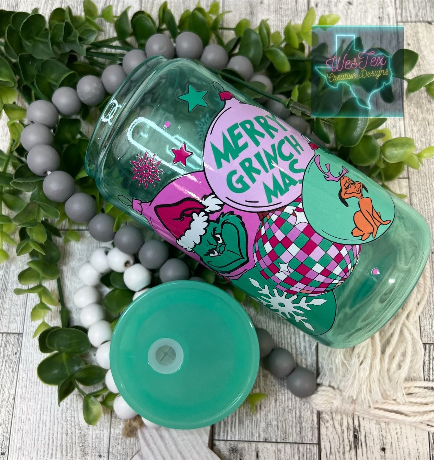 MEAN ONE - 16 OZ GLASS GREEN CAN