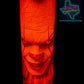 PENNY CLOWN RED GLOW - 20OZ STAINLESS STEEL TUMBLER