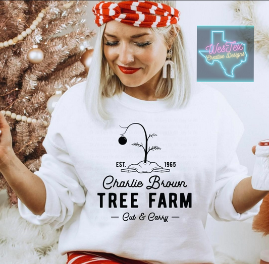 CHARLIE B FARM - CREWNECK - WHITE