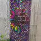 SPARKLE TEACHER -25 OZ GLITTER GLASS CAN