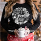 CHRISTMAS MOVIE CLASSICS - LONG SLEEVE - BLACK OR RED