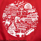 CHRISTMAS MOVIE CLASSICS - LONG SLEEVE - BLACK OR RED