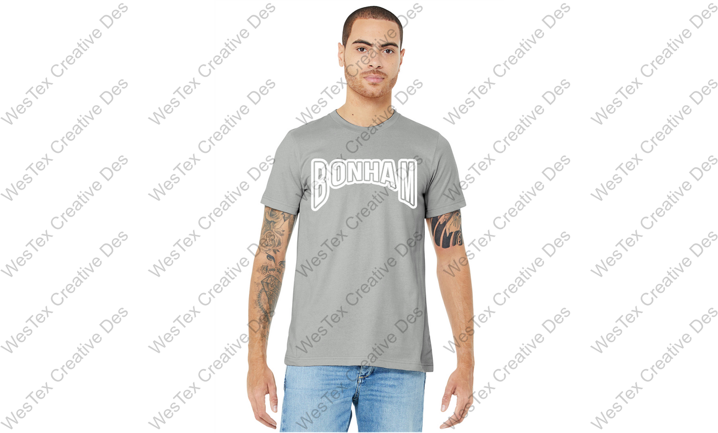 BONHAM - SHORT SLEEVE - ROYAL BLUE, SILVER OR BLACK