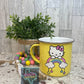 KITTY RAINBOW - 160Z METAL COFFEE CUP