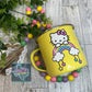 KITTY RAINBOW - 160Z METAL COFFEE CUP